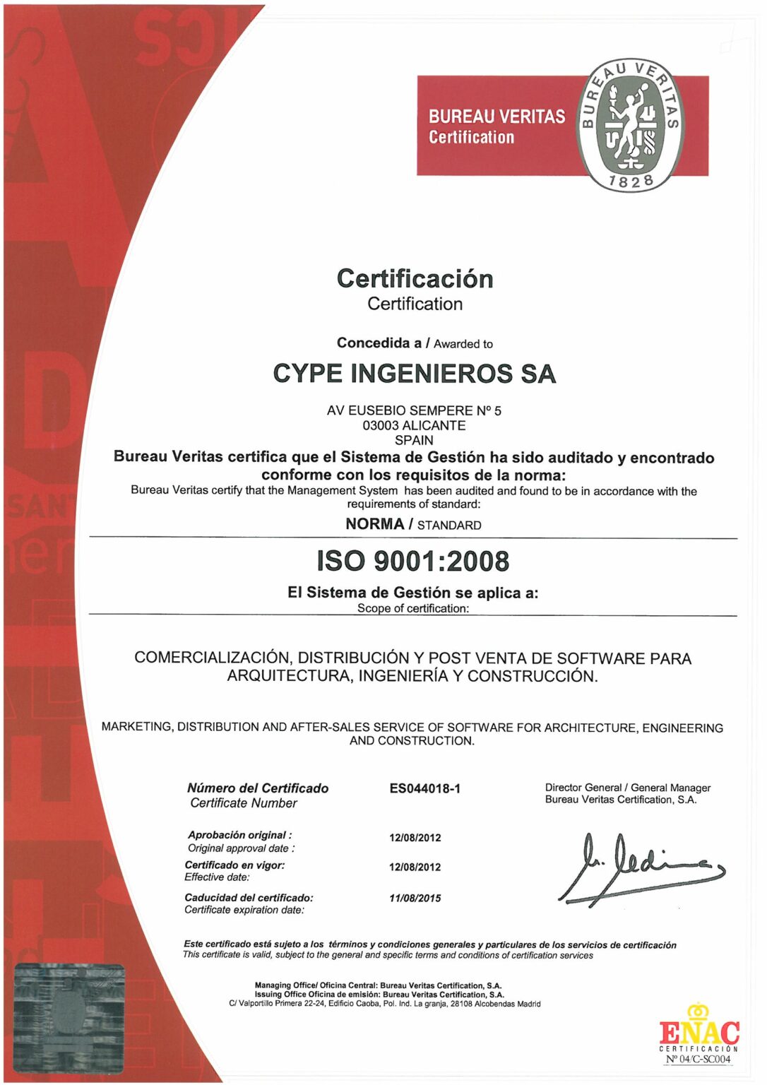 Obtén el mejor Certificado ISO 9001 2008 Descubre cómo destacar